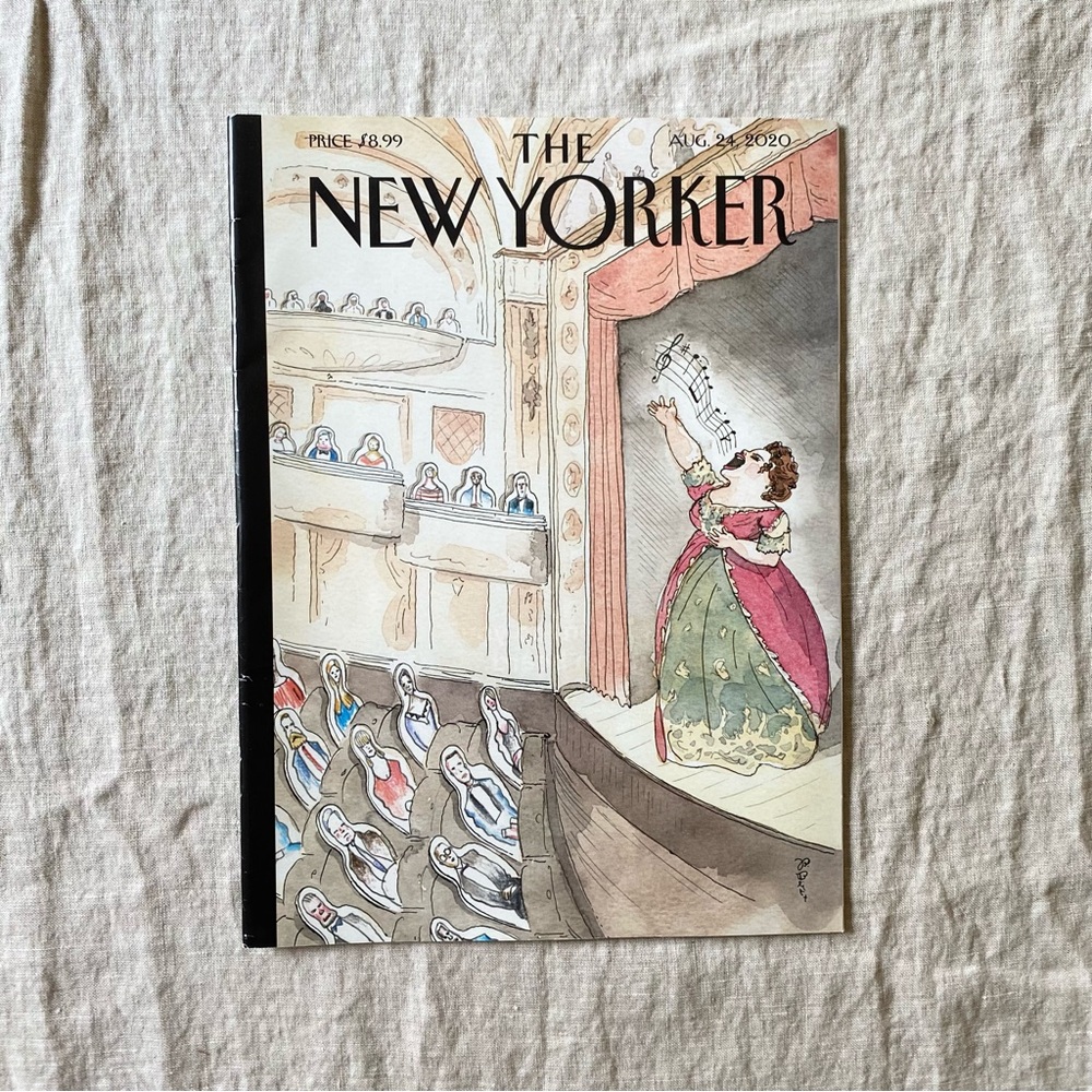 The New Yorker Covid Pandemic Cover Art August 2020 Coffee Table Book Magazine